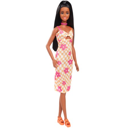BARBIE Fashionistas lelle rūtainos svārkos HYT91 