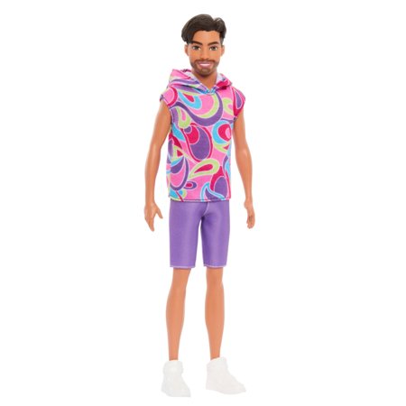 BARBIE Ken Fashionistas lelle raibā kostīmā, HRH26 