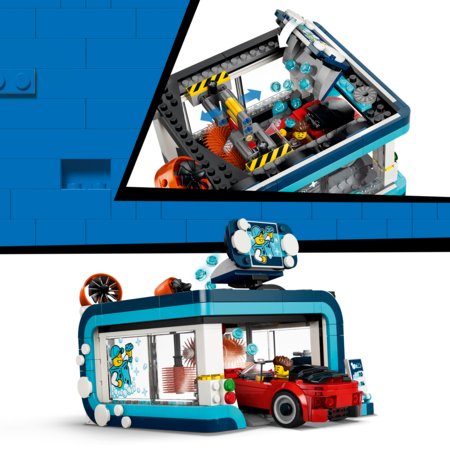 60497 LEGO® City Caurbraucamā automazgātava 
