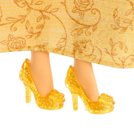 DISNEY PRINCESS lelle  - Belle no Beauty and the Beast, Skaistule un briesmonis, HLW11 HLW11