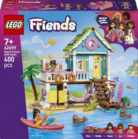 42699 LEGO® Friends Pludmales māja ar roņiem 