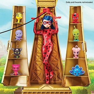 MIRACULOUS rotaļu komplekts Paris Heroez Playset, 50659 