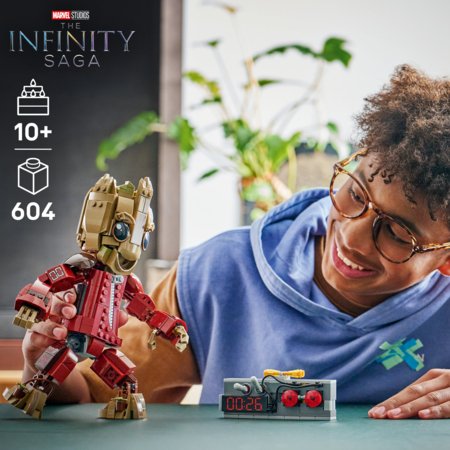 76341 LEGO® ǀ Marvel Groot Nemiernieka kombinezonā 