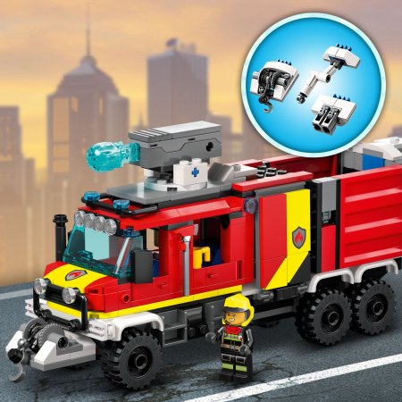 60374 LEGO® City Ugunsdzēsēju komandcentra auto 60374