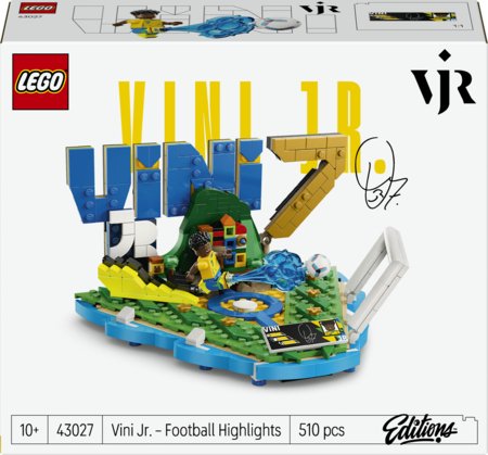 43027 LEGO® Editions Vini Jr. – Futbola spilgtākie mirkļi 