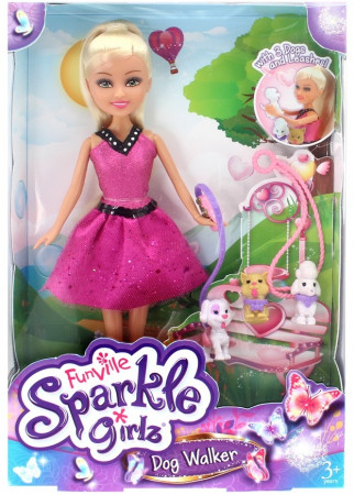 SPARKLE GIRLZ lelle ar suņu figūrām, 10065 