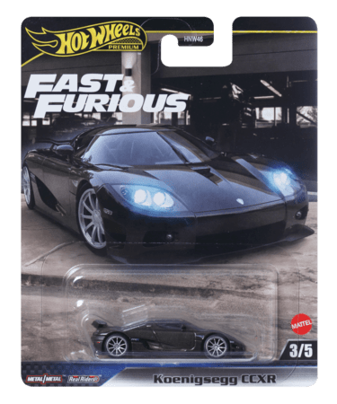 HOT WHEELS Premium Fast & Furious automašīna, HNW46 HNW46