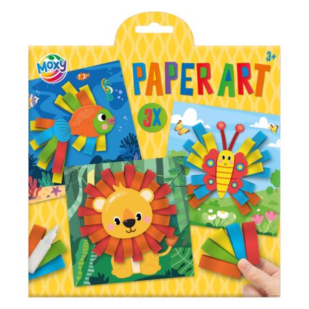 MOXY radošais komplekts "Paper Art", sortiments, 100124 