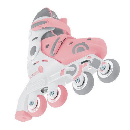 GLOBBER skrituļslidas Learning Skates 2 in 1, izmērs 30–33, pasteļrozā, 783-210 