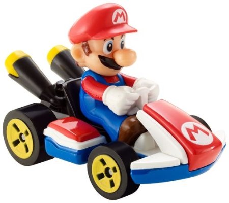 HOT WHEELS Mario Kart Replica Die-cast Asst. Mario, GBG26 GBG26