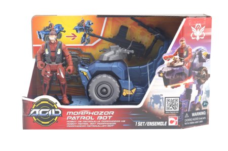 A.C.I.D. rotaļlietu komplekts MorphoZor Patrol Bot, 535003 