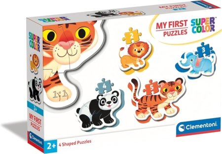 CLEMENTONI puzle Wild Animals, 20810 