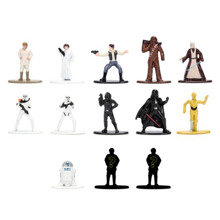 JADA Star Wars kolekcionējama pārsteiguma figūriņa, 4 cm, asort., 9337018314R00 