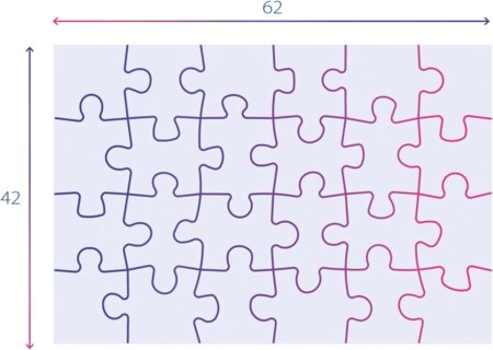 CLEMENTONI puzle Maxi Noli Jolly Unicorns, 24 gab., 28525 