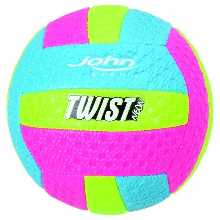 JOHN TWIST volejbola bumba, 220 mm, assort., 52636R  