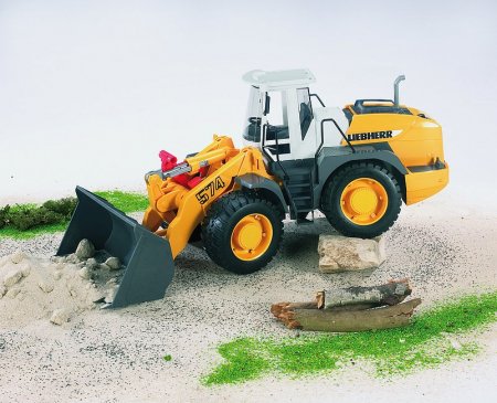 BRUDER ceļu iekrāvējs Liebherr Articulated, L574 02430