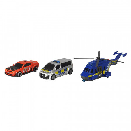 DICKIE TOYS komplekts Policijas pakaļdzīšanās, 203715011038 203715011038