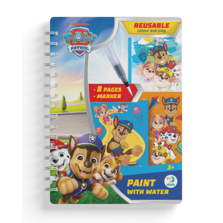 DODO burvju ūdens krāsojamā grāmata Paw Patrol – Brīvdienas, 200629 