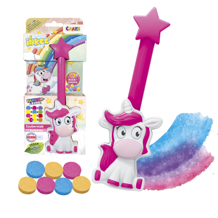 INKEE vannas rotaļlieta ar krāsu Wand Unicorn, 40478EN 