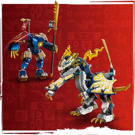71843 LEGO® NINJAGO® Rogue robots pūķa mugurā 
