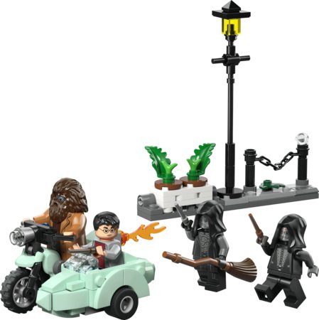 76459 LEGO® Harry Potter™ Hagrida un Harija bēgšana no Dzīvžogu ielas 