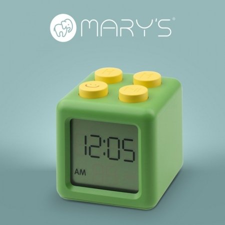 MARY'S modinātājs BLOCK, Green, MW61051 