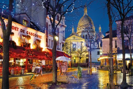 CLEMENTONI puzle Paris-Montmartre, 1500 pcs., 31709 