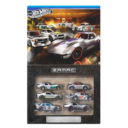 HOT WHEELS 1:64 sešu ZAMAC modeļu komplekts, JLB26 