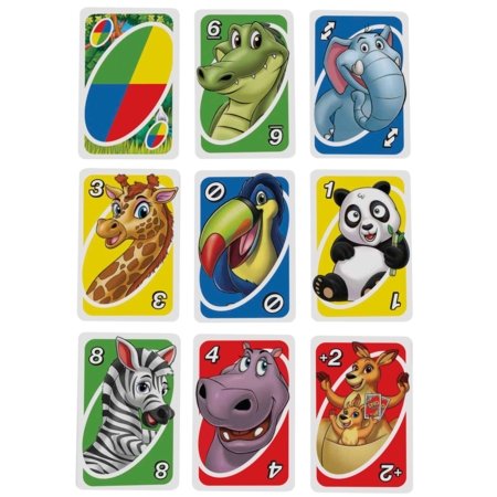 MATTEL GAMES UNO kārtis mazākajiem, GKF04 GKF04