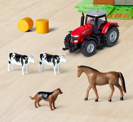 MAJORETTE  Saimniecības stacija ar transportlīdzekli Creatix, 212050037 212050037