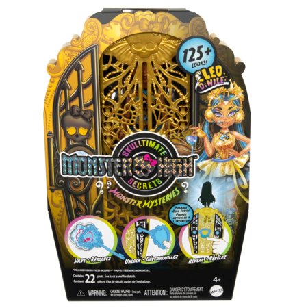 MONSTER HIGH Spocīgie noslēpumi monstru mistērija Kleo, HXH86 