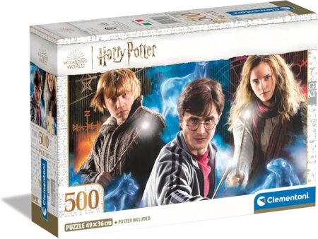CLEMENTONI HARRY POTTER puzle, 500 gab., 35535 
