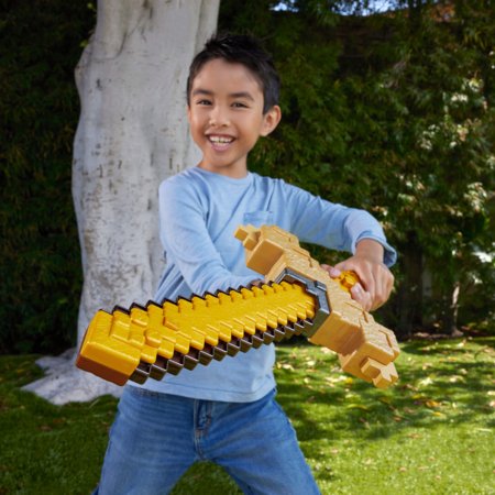 MINECRAFT pārveidojams zobens–cirtne, 43 cm, JKC15 