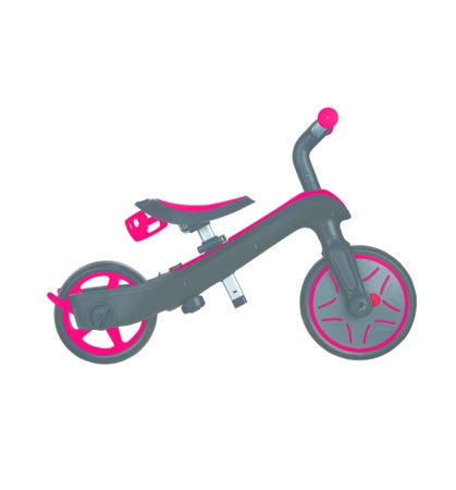 GLOBBER trīsritenis Explorer Trike Foldable 4 In 1, sarkans, 732-102 