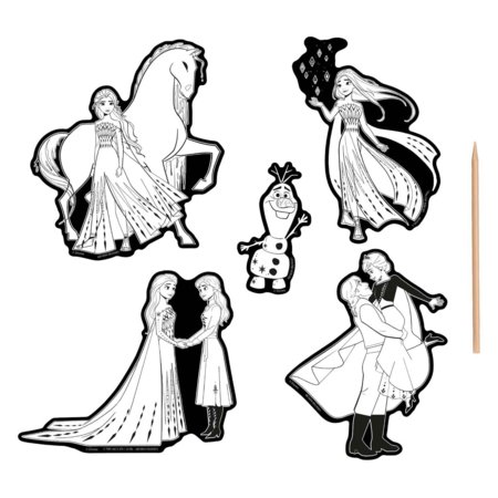 MOXY FROZEN noskrāpējamo uzlīmju komplekts, TT681804 