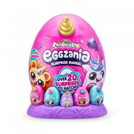 RAINBOCORNS plīša rotaļlieta ar aksesuāriem Eggzania, 9258 9258