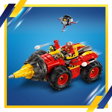 76999 LEGO® Sonic the Hedgehog™ Super Sonic pret Egg Drillster 