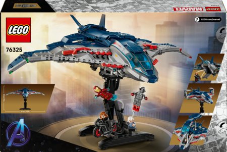 76325 LEGO® Super Heroes Marvel Atriebēji: Ultrona laikmets Quinjet 