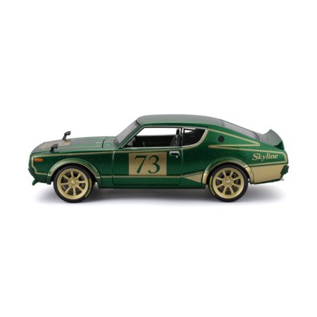 MAISTO DIE-CAST 1:24 sacīkšu automodelis Design Tokyo Mods - 1973 Nissan Skyline 2000GT-R, 32539 