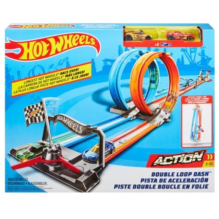 HOT WHEELS komplekts Double Loop Dash, GFH85 