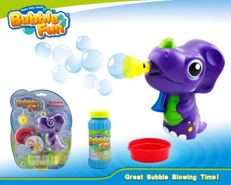 DIHUA TOYS burbuļpūšamā pistole Dinosaur, DHOBB10124 DHOBB10124