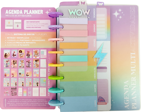 WOW GENERATION piezīmju klade Multi Activity Planner, WOW00083E 