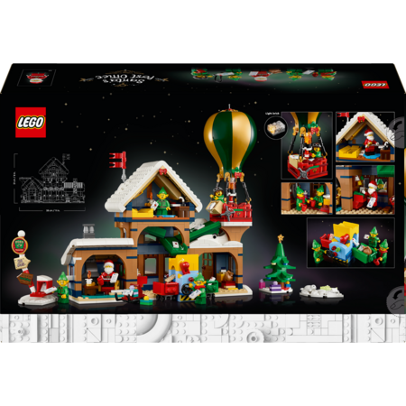 10339 LEGO® Icons Ziemassvētku vecīša pasta nodaļa 