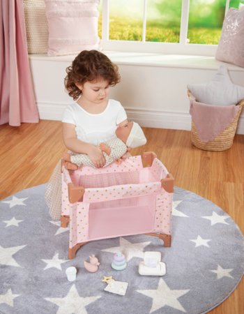 LULLABABY salokāma rotaļu manēža ar aksesuāriem LBY7705Z 