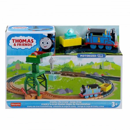 THOMAS & FRIENDS kāpurķēžu komplekts ar motorizētu lokomotīvi, HGY78 HGY78