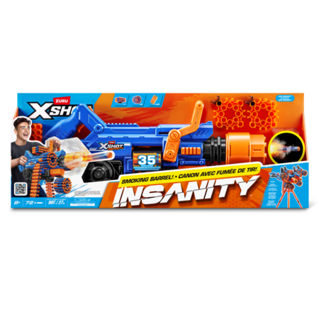 XSHOT interaktīvā rotaļlietu šautene Insanity, 36823 