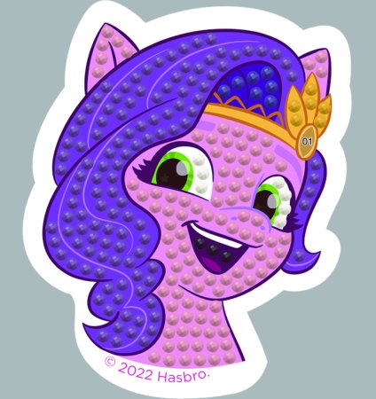 "DIAMOND DOTS radošs dimanta gleznas komplekts ""My Little Pony"", DTZ10.009" DTZ10.009