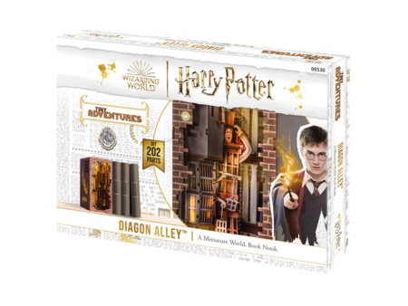 REVELL modelis Diagon Alley - Harry Potter: Tiny Adventures Ar rokām darinātas miniatūras, 00530 