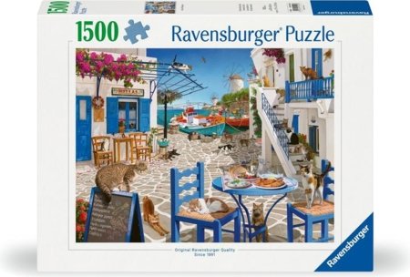 RAVENSBURGER puzle Mikonas kaķi, 1500 gab., 12001450 