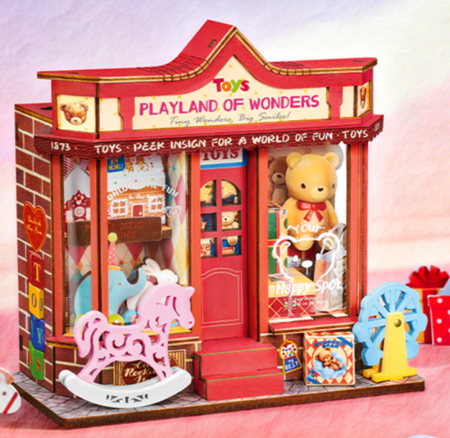 ROLIFE koka konstruktors Rotaļlietu veikals, DS044 